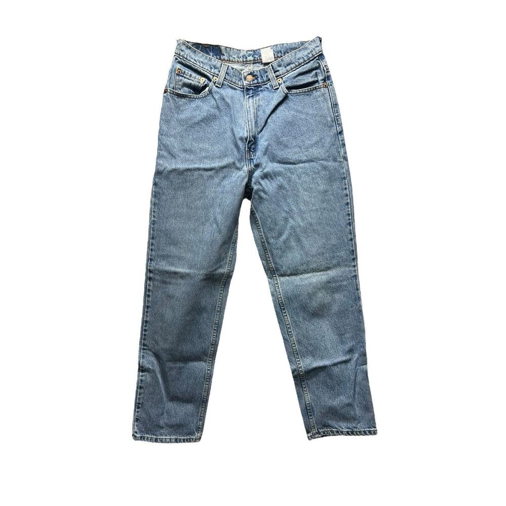 Vtg Levis Jeans Women SZ 12 R 512 Slim Fit Tapered Leg MomY2K 00s Med Wash